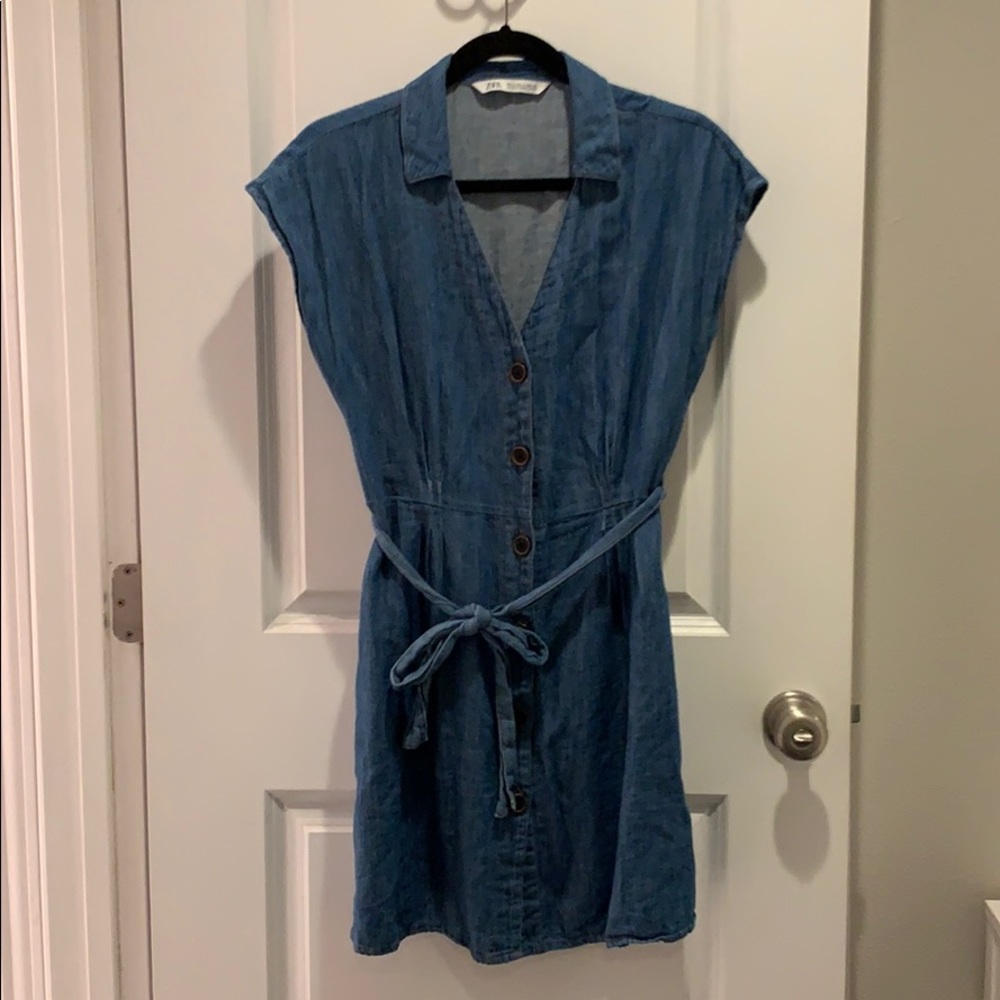 Denim dress
